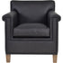Libra Lytham Club Chair Fumee Leather