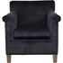 Libra Lytham Club Chair Coal Velvet