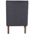 Libra Benson Grey Velvet Occasional Chair