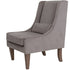 Libra Benson Natural Stone Velvet Occasional Chair