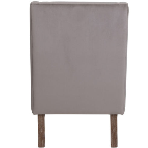 Libra Benson Natural Stone Velvet Occasional Chair