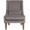 Libra Benson Natural Stone Velvet Occasional Chair