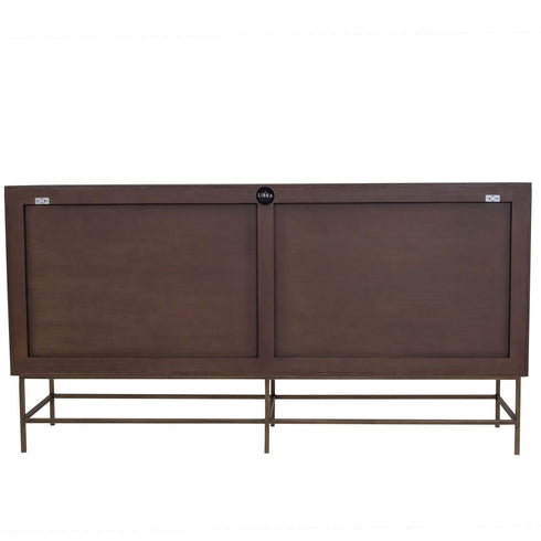 Libra Japandi Four Door Wooden Cabinet
