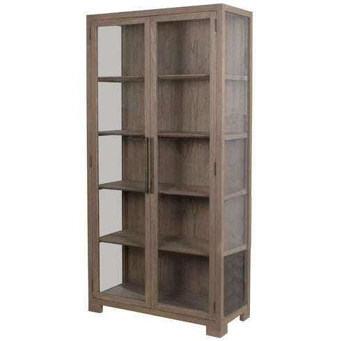 Libra Sheringham Glazed Wooden Two Door Cabinet