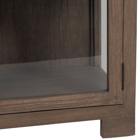 Libra Sheringham Glazed Wooden Two Door Cabinet