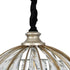 Libra Georgia Aged Silver Pendant Chandelier – E14 40W
