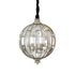 Libra Georgia Aged Silver Pendant Chandelier – E14 40W