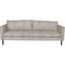 Libra Flanders 220 Ivory Velvet Sofa