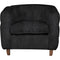 Libra Helix Chester Club Chair Coal Velvet