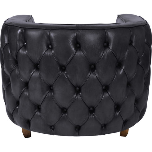 Libra Helix Chester Club Chair Fumee Leather