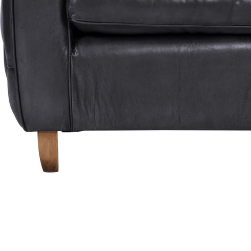 Libra Helix Chester Club Chair Fumee Leather