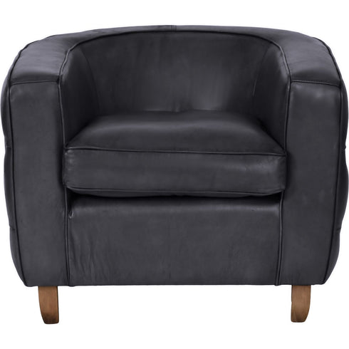 Libra Helix Chester Club Chair Fumee Leather