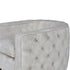 Libra Helix Chester Club Chair Ivory Velvet