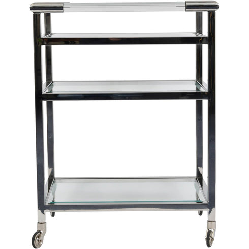 Libra Tamara Nickel Drinks Trolley