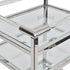 Libra Tamara Nickel Drinks Trolley