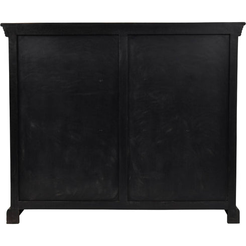 Libra Hoxton Antique Black Mango 15 Drawer Chest