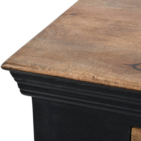 Libra Hoxton Antique Black Mango 15 Drawer Chest