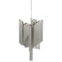 Libra Niagara Silver Chain 6 Bulb Pendant Lamp Small