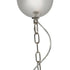 Libra Niagara Silver Chain 12 Light Pendant Lamp Medium