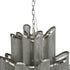 Libra Niagara Silver Chain 15 Light Pendant Lamp Extra Large