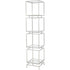 Libra Abington Stainless Steel Frame and Clear Glass Display Unit