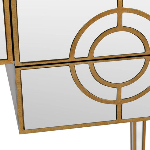 Libra Claridge Circle Link 5 Drawer Dressing Table