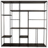 Libra Shoreditch Black XXL Metal Modular Shelving Unit