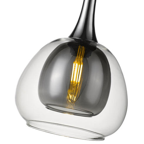 Pendant Luminaire In Smoked Grey LL00005