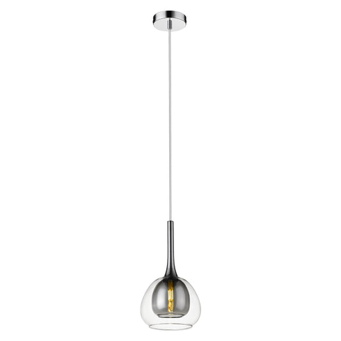 Pendant Luminaire In Smoked Grey LL00005
