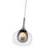 Pendant Luminaire In Smoked Grey LL00008