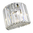 Wall Luminaire In Chrome And Clear LL00017