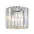 Wall Luminaire In Chrome And Clear LL00017
