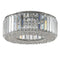 Flush luminaire in Crystal LL00018