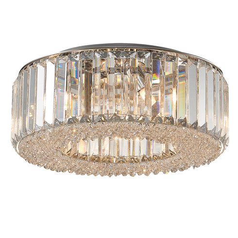 Flush luminaire in Crystal LL00018