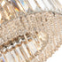 Flush luminaire in Crystal LL00018