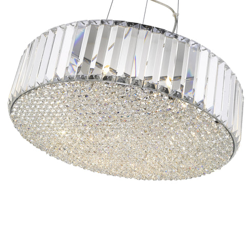 Decorative Luminaire In Chrome And Clear LL00019