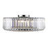 Flush Fitting Luminaire In Chrome And Clear LL00020