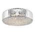 Flush Fitting Luminaire In Chrome And Clear LL00020