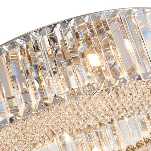Flush luminaire in Crystal LL00022