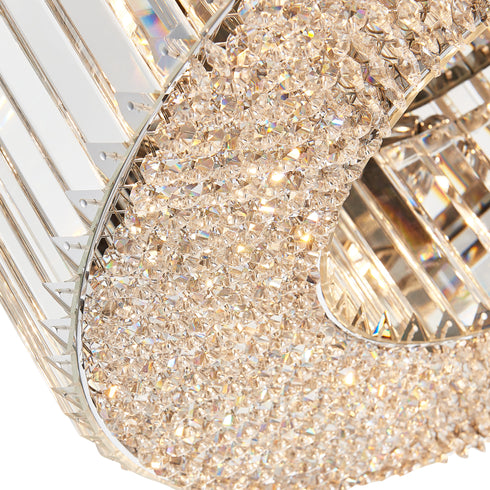 Flush luminaire in Crystal LL00022