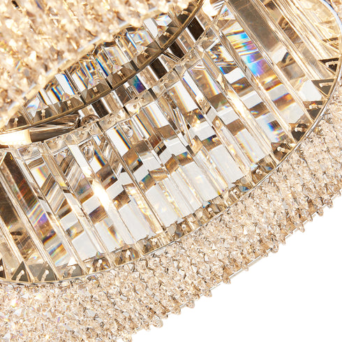 Flush luminaire in Crystal LL00022