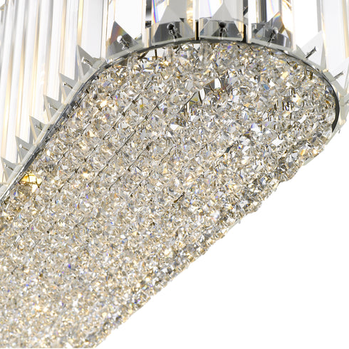 Decorative Luminaire In Chrome And Clear LL00024