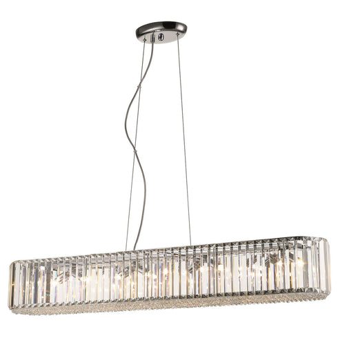 Decorative Luminaire In Chrome And Clear LL00024