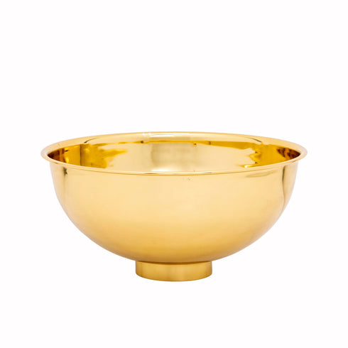 Native Home Lifestyle Gold Plated Mirror Polished Bowl