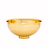 Native Home Lifestyle Gold Plated Mirror Polished Bowl