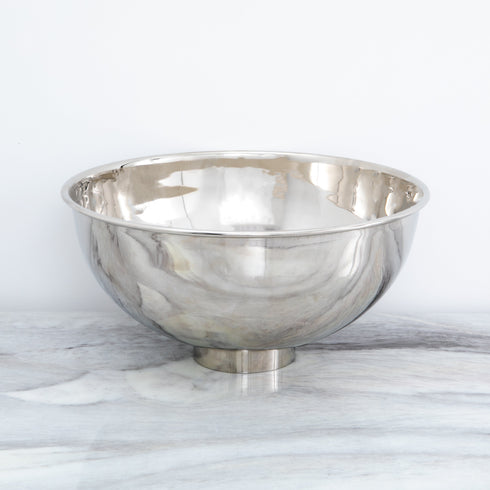 Native Home Lifestyle Silver Plated Mirror Polished Bowl