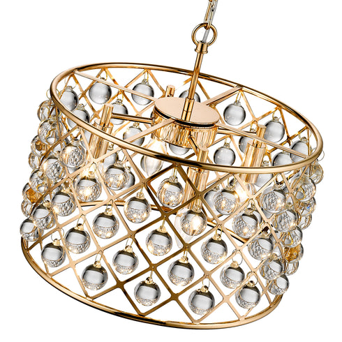 Cross Decorative Luminaire In Gold LL00026
