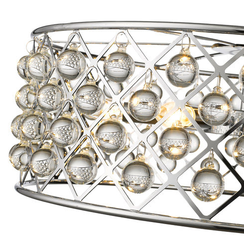 Cross Decorative Luminaire In Chrome LL00027