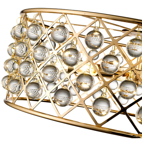 Cross Decorative Luminaire In Gold LL00028