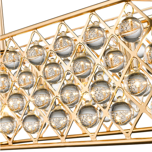 Cross Decorative Luminaire In Gold LL00030